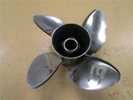 Evinrude Johnson Cyclone Stainless Steel 19" Pitch Blade Propeller 763942 Boat. Fixed Price $224.95.