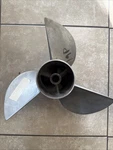 Mercruiser Bravo Stainless Steel 15 1/4 X 19P 3 Blade Propeller. Fixed Price $200.00.