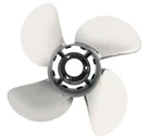 Mercury Revolution X 4-BLADE Stainless Steel Propeller, 27" Pitch, Left-hand Rot. Fixed Price $1099.99.