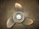 Evinrude Ocean 150HP Stroke Outboard Stainless Prop (391290) X 17. Fixed Price $120.00.
