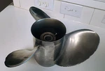 Michigan Wheel Rapture Propeller 14.25R23 033080 Stainless Steel. Fixed Price $150.00.