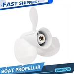 1/4 X 10 1/2 Boat Propeller For Yamaha Engines 9.9-20HP 683-45943-00-EL Rh 8T. Fixed Price $30.99.