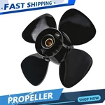 10 X Aluminum Boat Propeller For Mercury 9.9HP 15 20HP 14 Spline 4BLADE,RH. Fixed Price $59.00.