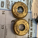 Used X2 Honda Oem* Mercury Quicksilver Thrust Washer 12-888451. Fixed Price $8.00.