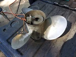 22NN13 Quicksilver Propeller, Stainless Steel, 48 72762A5 19P, Good Condition. Fixed Price $299.95.