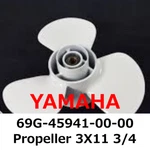 New Yamaha Genuine Propeller 3X11 3/4 69G-45941-00-00 Direct From Japan. Fixed Price $183.99.