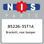 85226-3ST1A Nissan Brackett, Rear Bumper 852263ST1A, New Genuine Oem Part. Fixed Price $16.31.