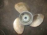 Mercury 90-115HP Outboard Stainless Steel Propeller (48-17312-12). Fixed Price $60.00.