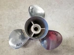 14" X 19P Mercury Stainless Propeller, 48-74266-19, Honda Yamaha Suzuki, P6595. Fixed Price $123.00.