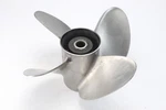 175739 Johnson Evinrude 13-1/2 X 27 Stainless Propeller 90-300 Hp 1978+ 6 Mo Wty. Fixed Price $252.00.