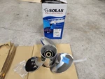 New 1/4" X 17P Solas Saturn Propeller, 3531-143-17, Yamaha, P9850. Fixed Price $412.00.