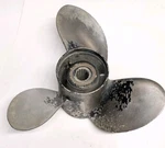 Force Michigan Stainless Steel 13 1/4" X 17P SSC-317-II-C Propeller P-539. Fixed Price $125.00.