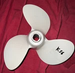 Wheel 11 1/2 X 9 PS-75 Aluminum Propeller Chrysler Mcculloch Homelight (K424). Fixed Price $65.00.