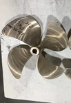 Cjr 22 X 25 Rh Four Blade, Reqn, 1-3/4" Bore High Skew. Fixed Price $2000.00.