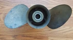 Quicksilver Propeller 48-29658A2 17 2-BLADE Bronze 13-1/8 Pitch Mercury. Fixed Price $99.95.