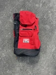 Vintage Marlboro Unlimited Large Army Style Tote Top Load Duffle Bag Red. Fixed Price $14.99.