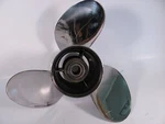 Honda 58233-ZY3-B19H Stainless Propeller 14.25" X Lh 15 Spline. Fixed Price $350.00.