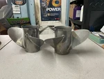 Pair Of Yamaha Saltwater Series Xl 15 1/2 19 Propellers, Stk# 134. Fixed Price $1200.00.