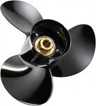 3/8X13 (10 Spline Tooth) Aluminum Outboard Propeller Compatible With Mercury. Fixed Price $45.99.