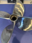 15 X 22 Eagle Signature Propeller For V-6 Outboard: One Off Miss Marked. Fixed Price $499.00.