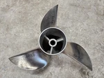 Counter 14 1/2" X 23P Mercury Cleaver Ss Prop, 15 Spline, 48-74601-23, P8698. Fixed Price $194.00.