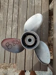 Johnson/evinrude/omc Raker Propeller 14.5 X 22 Pitch Lh 398503 B88. Fixed Price $150.00.