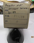 New Oem Omc Johnson Evinrude Propeller Nut 379798. Fixed Price $17.99.