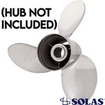 New 16 17P Stainless Steel Propeller Fits Omc I/o Suzuki 3 Blades Lh Rubex. Fixed Price $623.07.
