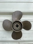 Michigan Wheel 4-BLADE AMC-481 Brass Outboard Motor Boat Propeller. Fixed Price $124.99.