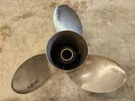 15 1/2" X Mercury Mirage Plus Ss Propeller, 48-18278 17P, Flo Torq, P10585. Fixed Price $343.00.