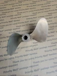 Vintage Michigan Blade Brass / Bronze Boat Propeller AJ420 9 Inch. Fixed Price $150.00.