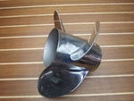 Stainless Steel 14.25" 15 Left Turning Propeller Michigan Rapture Xhs 993012. Fixed Price $199.95.