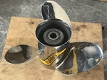 Turbo Boat Propeller Right Hand 1/4 X Pitch Stainless VO142515RA. Fixed Price $225.00.