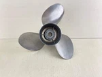 Honda Marine 14 1/4 X Stainless Steel Blade Propeller 58233-ZY3-B19H. Fixed Price $191.95.