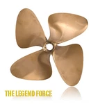 Oj Force 13 X 16 Blade Inboard Propeller Left Hand Nibral 1/8" Shaft 1246. Fixed Price $605.00.
