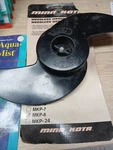 Minnkota Weedless Wedge Propeller 11" Pn 209-1150 MKP-8 #M-7088. Fixed Price $45.00.