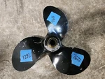 Aluminum 10" X 7P Quicksilver Prop, 48-FP296, Force Chrysler 14 Spline Hub P7621. Fixed Price $34.00.