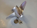 Solas Stainless Steel Blade Propeller Right Hand E3 14 1/4 X 17. Fixed Price $104.99.