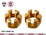 90171-10M01-00 Fits Yamaha Outboard 8 9.9 15 20 Hp Prop Nut Castle X2 Pcs. Fixed Price $33.00.