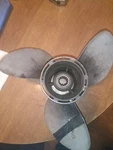 Omc Johnson Evinrude Rh 1975-05 11-3/4 X 17 Propeller 40 + Hp 386980 Freshwater. Fixed Price $54.00.