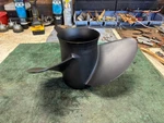 6G5-45974-01-98 Yamaha 13 3/4 X19-M Outboard Prop (oem New). Fixed Price $400.00.