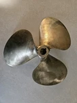 Inboard Boat Propeller Oj 13.4X10 W/cup, Inch Shaft, Lh Rotation, Nibral. Fixed Price $300.00.
