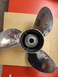 New Michigan Wheel Stainless Prop 14.25X24. Fixed Price $300.00.