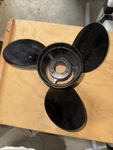 Quicksilver Black Diamond 14 23 QA1920X Aluminum Prop Mercury Alpha Bravo. Fixed Price $150.00.