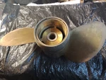 Omc Johnson Evinrude 384141 Bronze Cupped 13 3/4X21 Propeller 50-140HP 1970-78. Fixed Price $95.00.