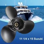 11 1/4 X 15 58100-88L61-019 Outboard Prop 13 Spline Fit Suzuki 35-65 Hp,rh. Fixed Price $56.05.