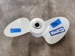 Aluminum 2 Blade 3/4" X 17P Quicksilver Prop, 48-31676 A1 Chrysler Dana P8709. Fixed Price $140.00.