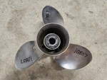 1/4" X 12P Michigan Wheel Propeller, SSM-212-C, Mercury 13 Spline, P10807. Fixed Price $115.00.