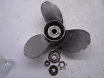 K2 Michigan Stainless Propeller 13 3/4 X 15 W/ Hub Kit 073002. Fixed Price $59.95.