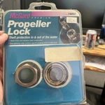 New Mcgard Marine Boat Premium Propeller Lock Part No. 74053 (G26). Fixed Price $49.99.